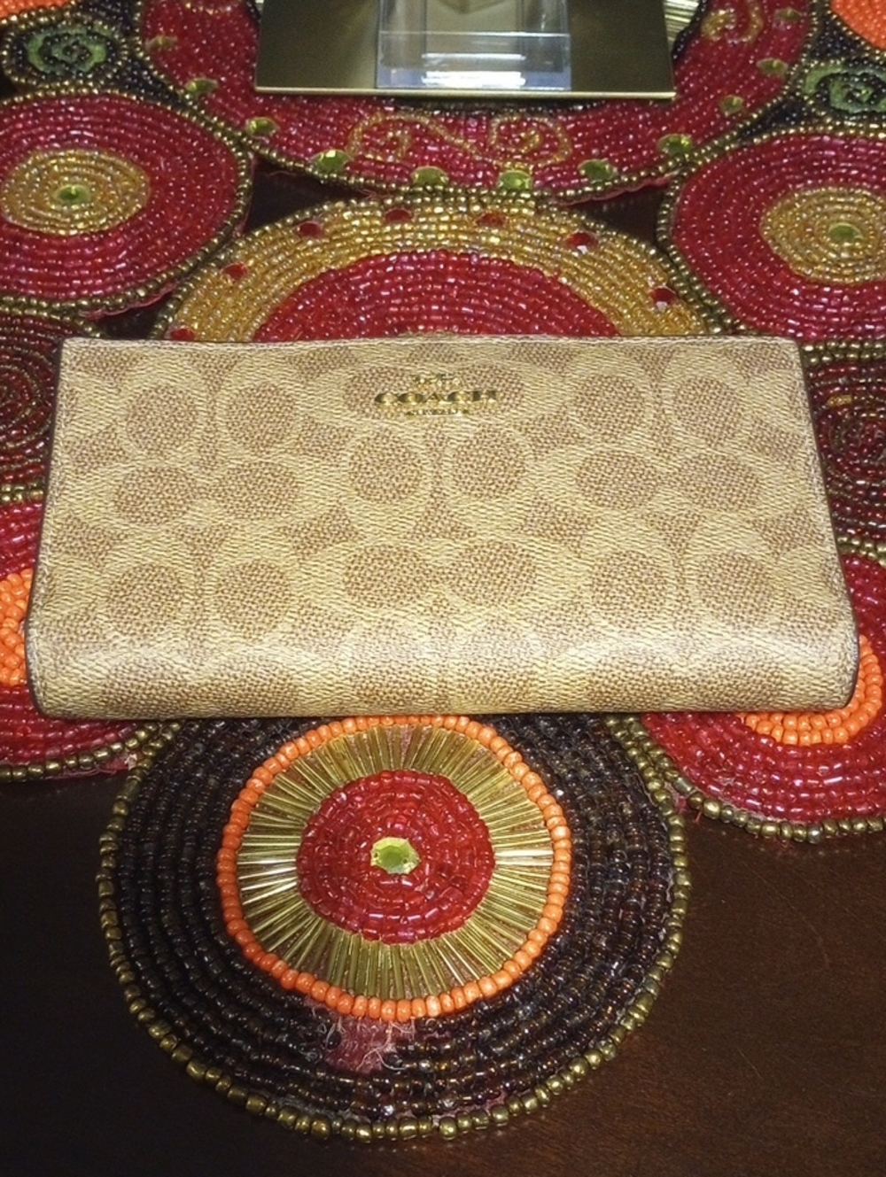 New Coach Slim Wallet CW661 - Picture 11 of 17